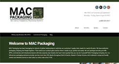 Desktop Screenshot of macpackaging.com